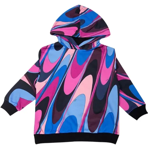 Bunte bedruckte Hoodies - EMILIO PUCCI - Modalova