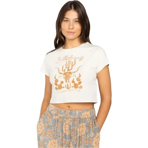 Geh deinen eigenen Weg T-Shirt , Damen, Größe: XS - Billabong - Modalova