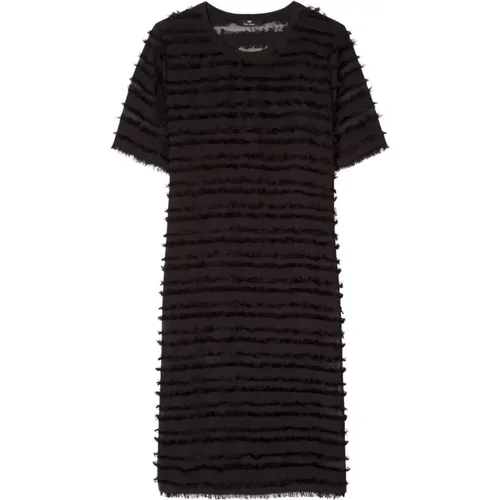 Semi-Transparent Fringe Dress , female, Sizes: 2XS - PS By Paul Smith - Modalova