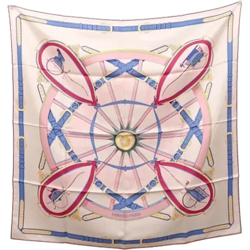 Pre-owned Silk scarves , female, Sizes: ONE SIZE - Hermès Vintage - Modalova