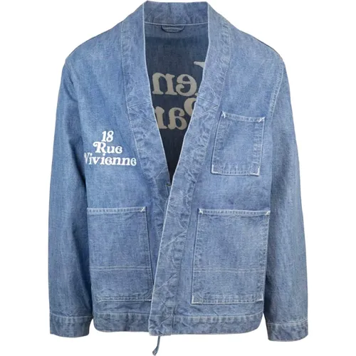 Denim Jacke , Herren, Größe: M - Kenzo - Modalova