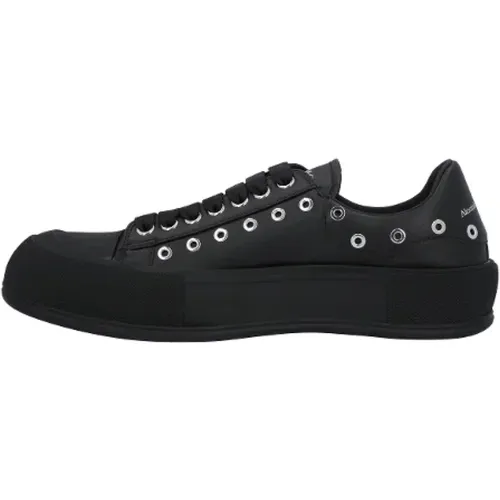 Leder sneakers Alexander McQueen - alexander mcqueen - Modalova