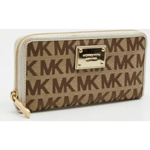 Pre-owned Leather wallets , female, Sizes: ONE SIZE - Michael Kors Pre-owned - Modalova