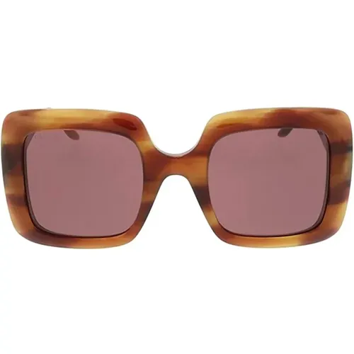 Damen Oversized Quadratische Sonnenbrille , Damen, Größe: 52 MM - Gucci - Modalova