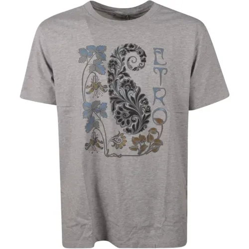 Stylish T-shirts and Polos , male, Sizes: M, L, S - ETRO - Modalova