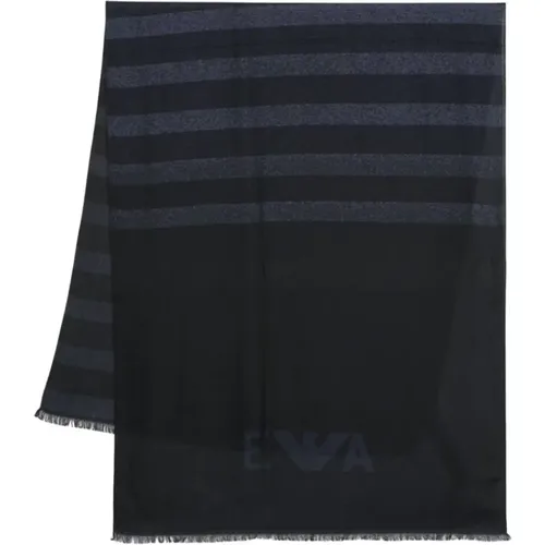 Logo Scarf , male, Sizes: ONE SIZE - Emporio Armani - Modalova