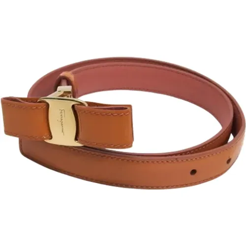 Pre-owned Leder grtel - Salvatore Ferragamo Pre-owned - Modalova