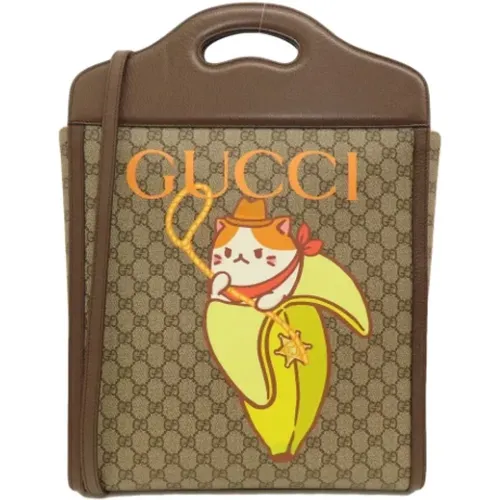 Pre-owned Canvas gucci-bags , female, Sizes: ONE SIZE - Gucci Vintage - Modalova