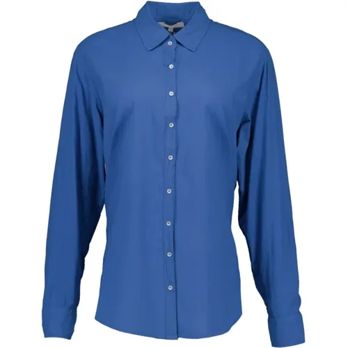 Stilvolle Blaue Blusen , Damen, Größe: S - XiRENA - Modalova
