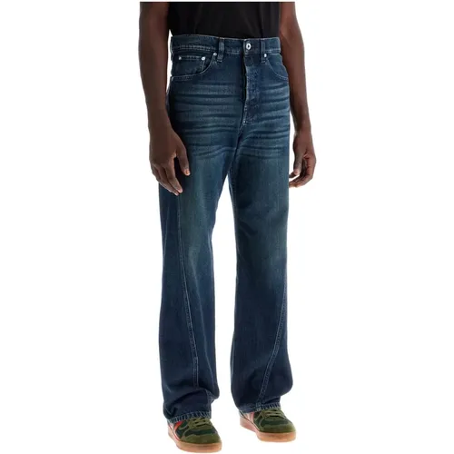 Twisted Seams Denim Jeans , male, Sizes: W32, W31, W30 - Lanvin - Modalova