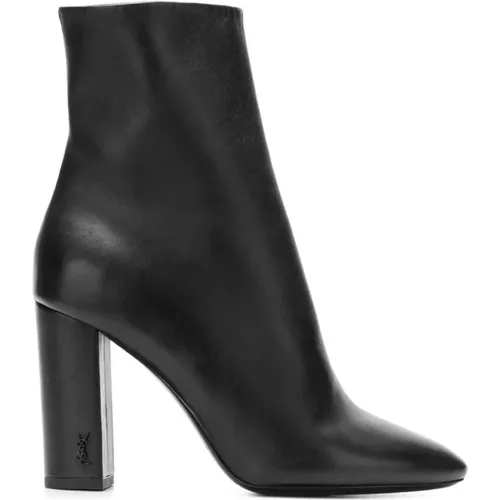 Lou 95 Ankle Boots, Women`s High Heeled Statement Boots , female, Sizes: 4 1/2 UK - Saint Laurent - Modalova