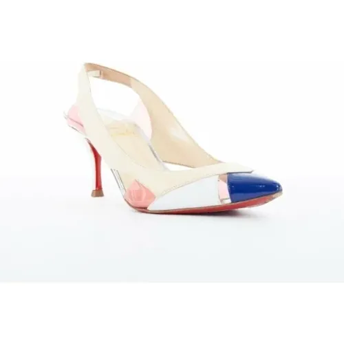 Pre-owned Leather heels , female, Sizes: 3 1/2 UK - Christian Louboutin Pre-owned - Modalova