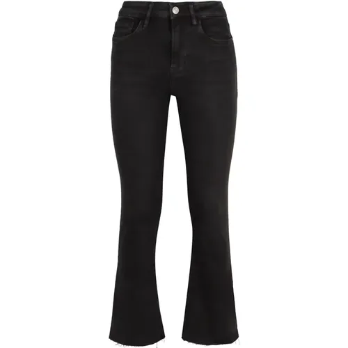 Raw Fray Mini Bootcut Jeans , Damen, Größe: W28 - Frame - Modalova