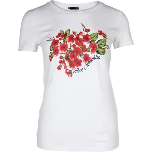 Pre-owned Cotton tops , female, Sizes: M - Moschino Pre-Owned - Modalova
