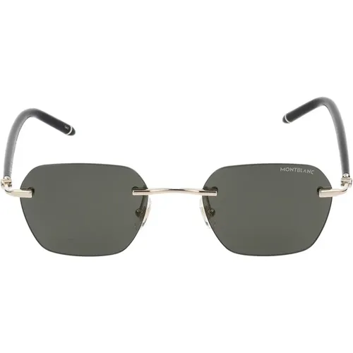 Stylish Sunglasses Mb0270S , male, Sizes: 51 MM - Montblanc - Modalova