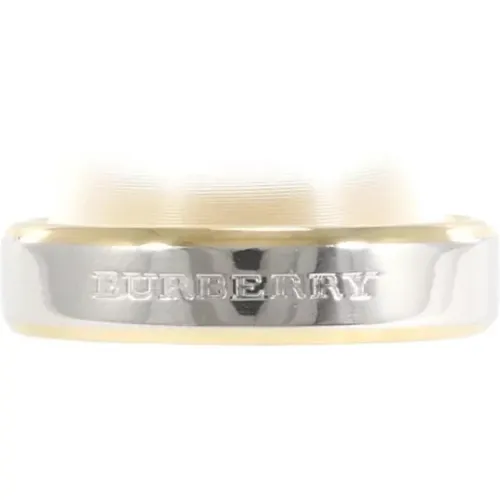 Pre-owned Metal rings , female, Sizes: ONE SIZE - Burberry Vintage - Modalova