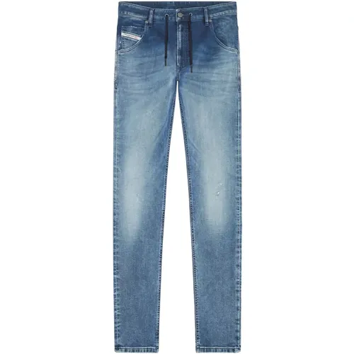 Slim-Fit Denim Hose , Herren, Größe: W32 L32 - Diesel - Modalova