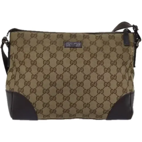 Pre-owned Canvas gucci-bags , female, Sizes: ONE SIZE - Gucci Vintage - Modalova