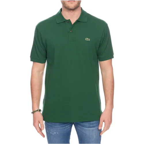 Polo Shirt with Logo Embroidery , male, Sizes: M, L, XS, 3XL, S, 4XL, 2XL, 5XL, XL - Lacoste - Modalova