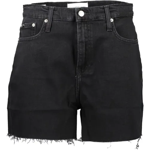 Denim Shorts mit ikonischem CK-Logo - Calvin Klein - Modalova