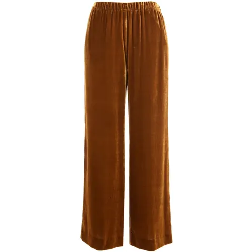 Tabacco Trousers , female, Sizes: S, XS - Aspesi - Modalova