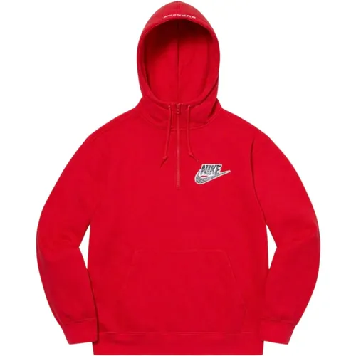 Limited Edition Half Zip Hoodie , male, Sizes: XL, S, M, L - Nike - Modalova