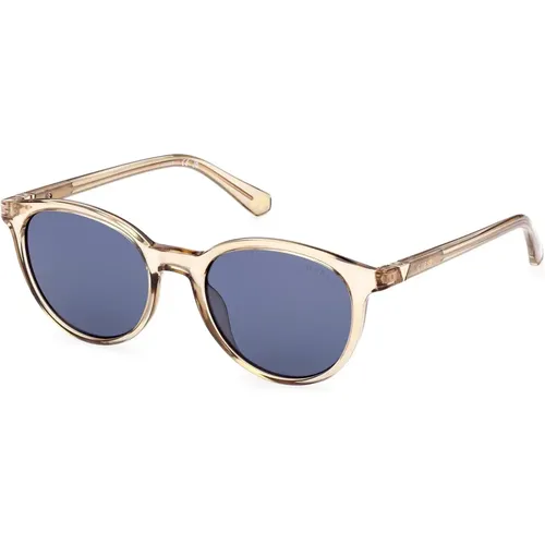 Light /Blue Sunglasses , unisex, Sizes: 51 MM - Guess - Modalova