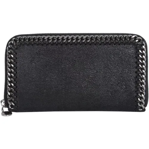 Zip-Around Wallet with Falabella Style , female, Sizes: ONE SIZE - Stella Mccartney - Modalova