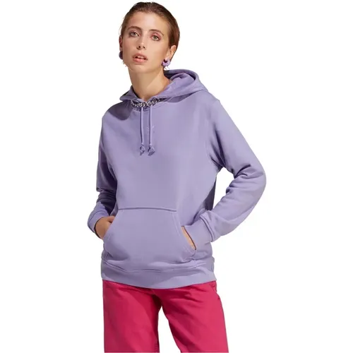 Essentials Hoodie , Damen, Größe: S - Adidas - Modalova