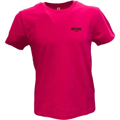 Casual Cotton T-Shirt , male, Sizes: L, XL, S, 2XL - Moschino - Modalova