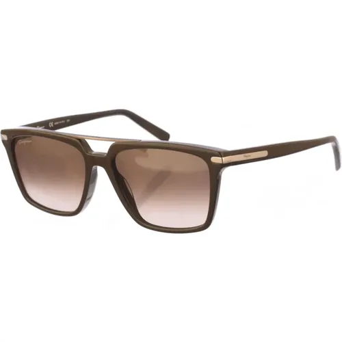 Square Frame Acetate Sunglasses , female, Sizes: ONE SIZE - Salvatore Ferragamo - Modalova