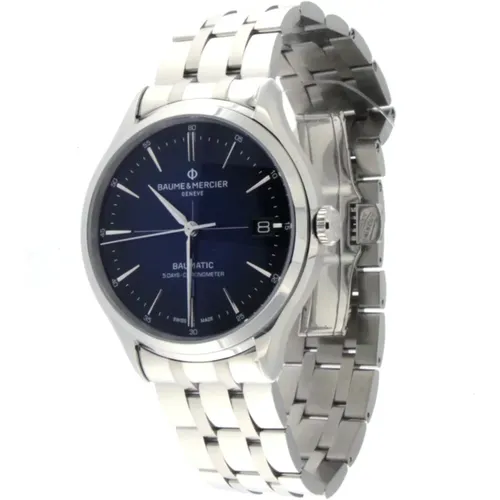 Clifton 10468 Automatic Steel Watch , male, Sizes: ONE SIZE - Baume et Mercier - Modalova