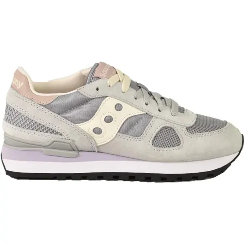 Stylische Sneakers mit Gummisohle , Damen, Größe: 40 EU - Saucony - Modalova