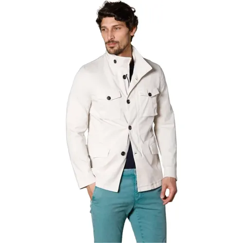 City Field Herrenjacke aus Baumwolle und Tencel , Herren, Größe: S - Mason's - Modalova