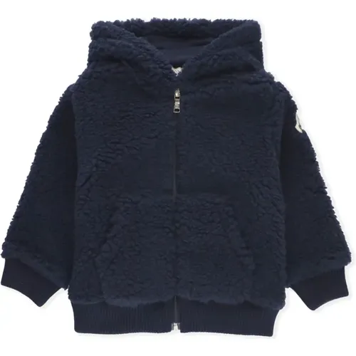 Blauer Kapuzenpullover für Jungen - Moncler - Modalova