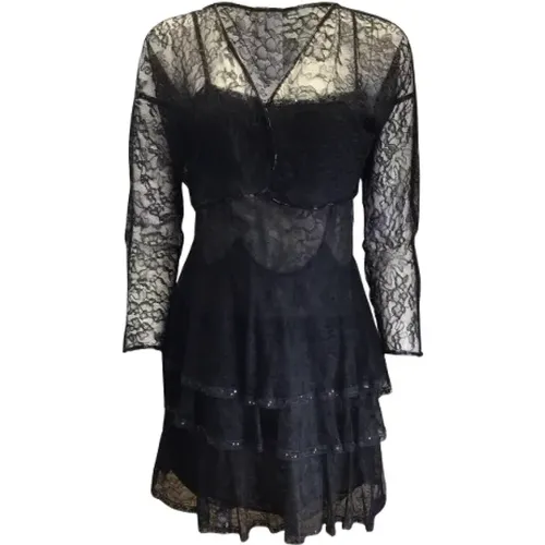 Pre-owned Stoff dresses - Chanel Vintage - Modalova