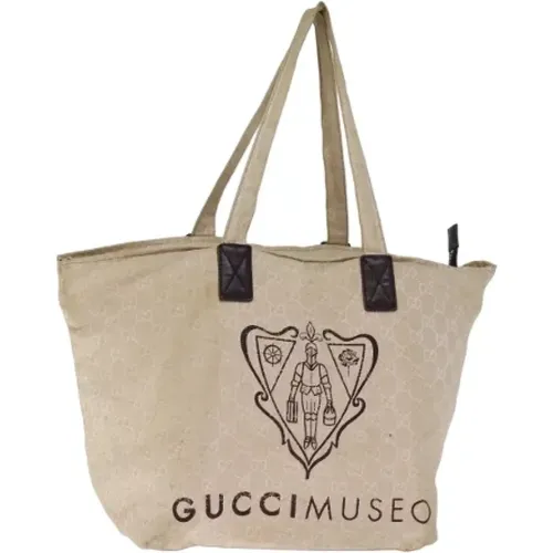 Pre-owned Canvas totes , female, Sizes: ONE SIZE - Gucci Vintage - Modalova