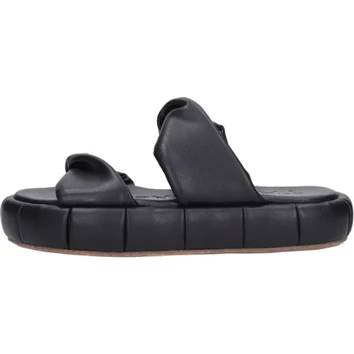 Sandalen Schwarz , Damen, Größe: 41 EU - THEMOIRè - Modalova