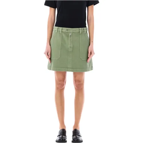Womens Clothing Skirts Military Ss24 , female, Sizes: M - A.p.c. - Modalova