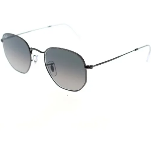 Hexagonal Sunglasses with Flat Crystal Lenses , unisex, Sizes: 48 MM, 51 MM - Ray-Ban - Modalova