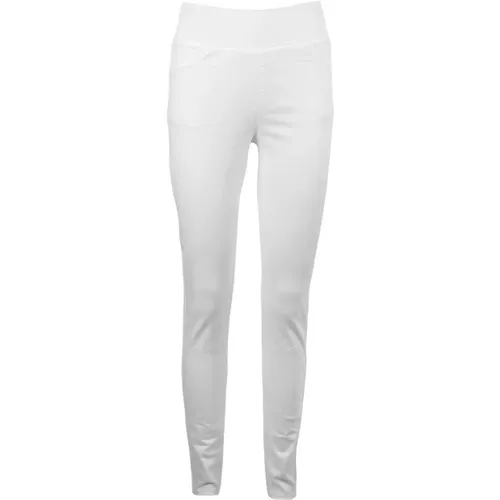 Slim-fit Trousers , female, Sizes: S, 2XL, M, XL, L - Freequent - Modalova