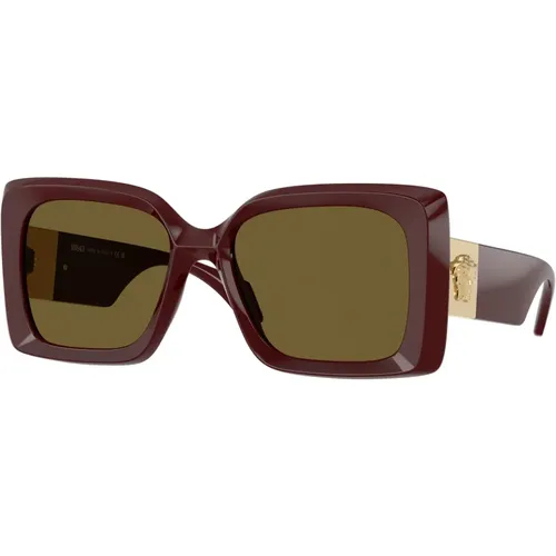Stylische Sonnenbrille in Farbe 546473 , Damen, Größe: 54 MM - Versace - Modalova