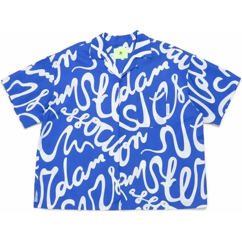 Nasa Short Sleeve Shirt , male, Sizes: L, M, S, XL - New Amsterdam Surf Association - Modalova