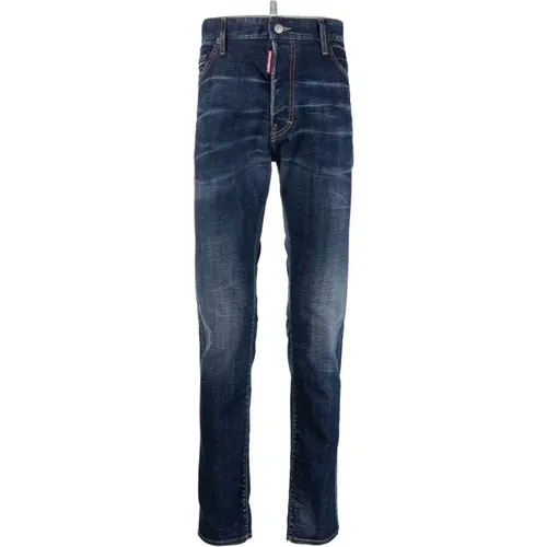 Blaue Jeans Ss24 Herrenbekleidung - Dsquared2 - Modalova