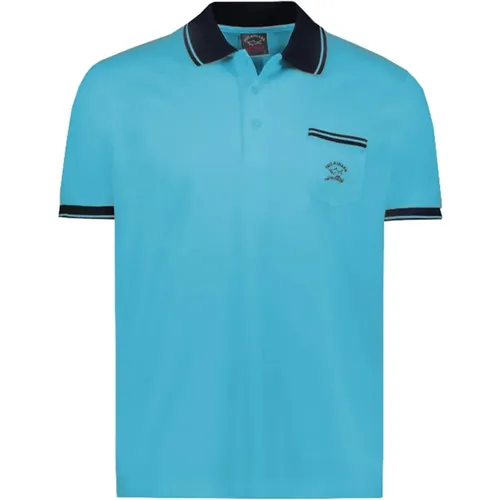 Polo Shirt , Herren, Größe: M - PAUL & SHARK - Modalova