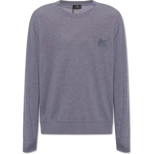 Pullover mit Logo , Herren, Größe: M - ETRO - Modalova