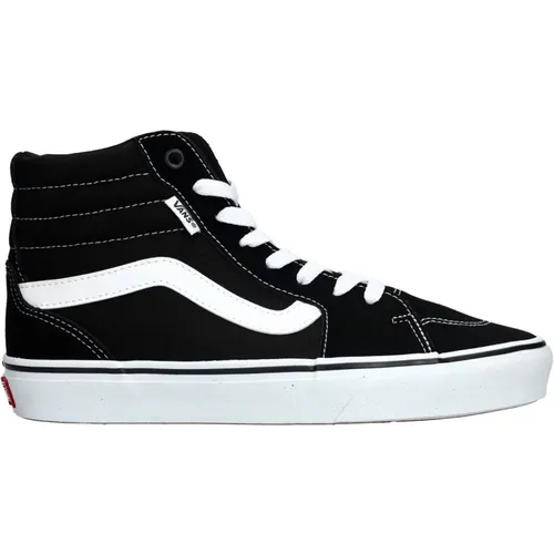 Stylischer High-Top-Ledersneaker , Damen, Größe: 38 EU - Vans - Modalova