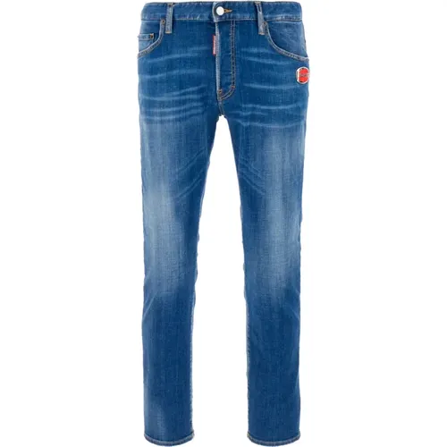 Klassische Denim Jeans für den Alltag , Herren, Größe: L - Dsquared2 - Modalova