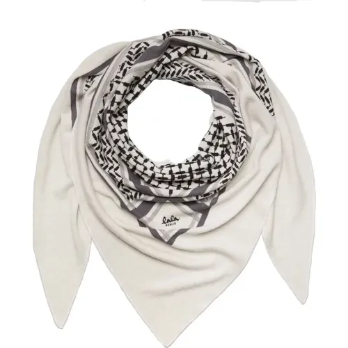 Cashmere Triangle Trinity Clic Scarf , female, Sizes: L - Lala Berlin - Modalova