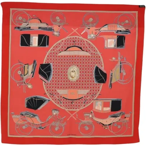 Pre-owned Silk scarves , female, Sizes: ONE SIZE - Hermès Vintage - Modalova